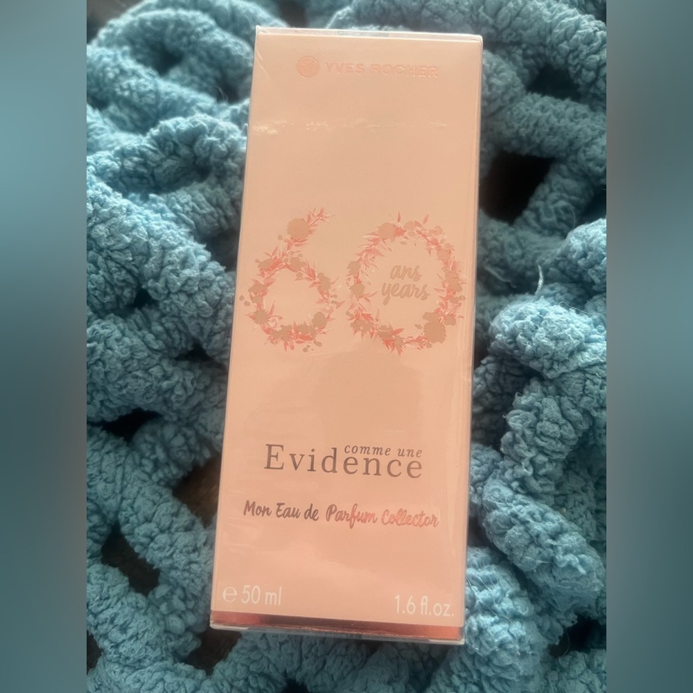 Yves Rocher Comme Une Evidence 60 Ans Years Eau De Parfum Limited 1.6 FL Oz 50ml